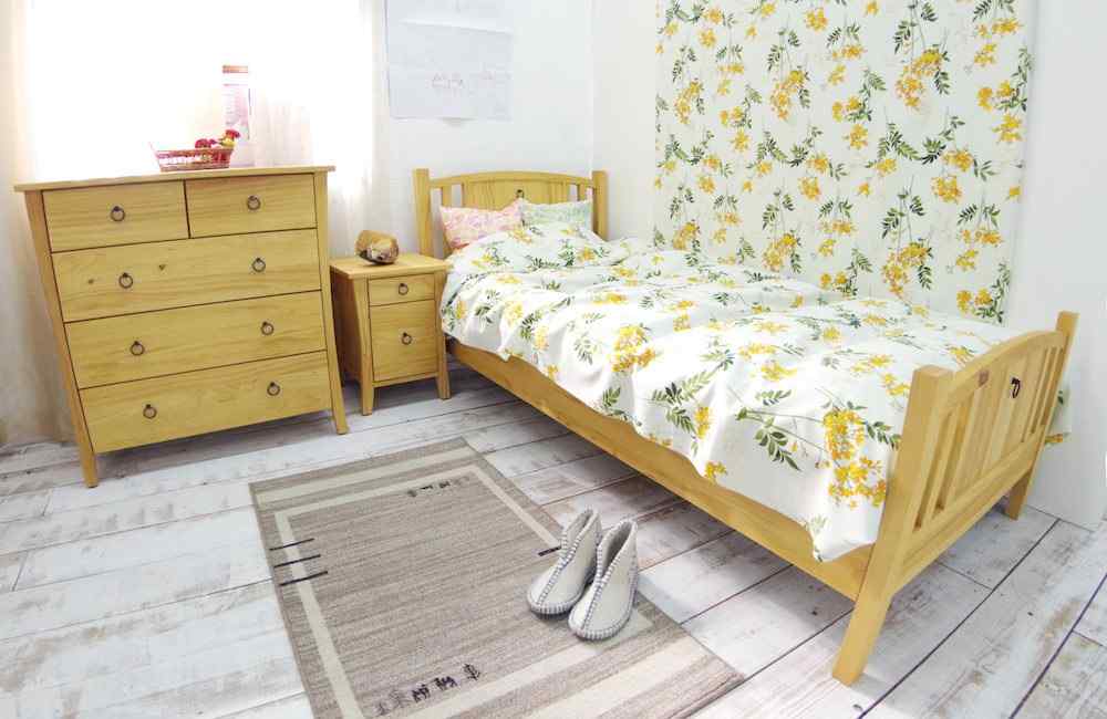 無垢パインベッド｜シングル｜フレーム