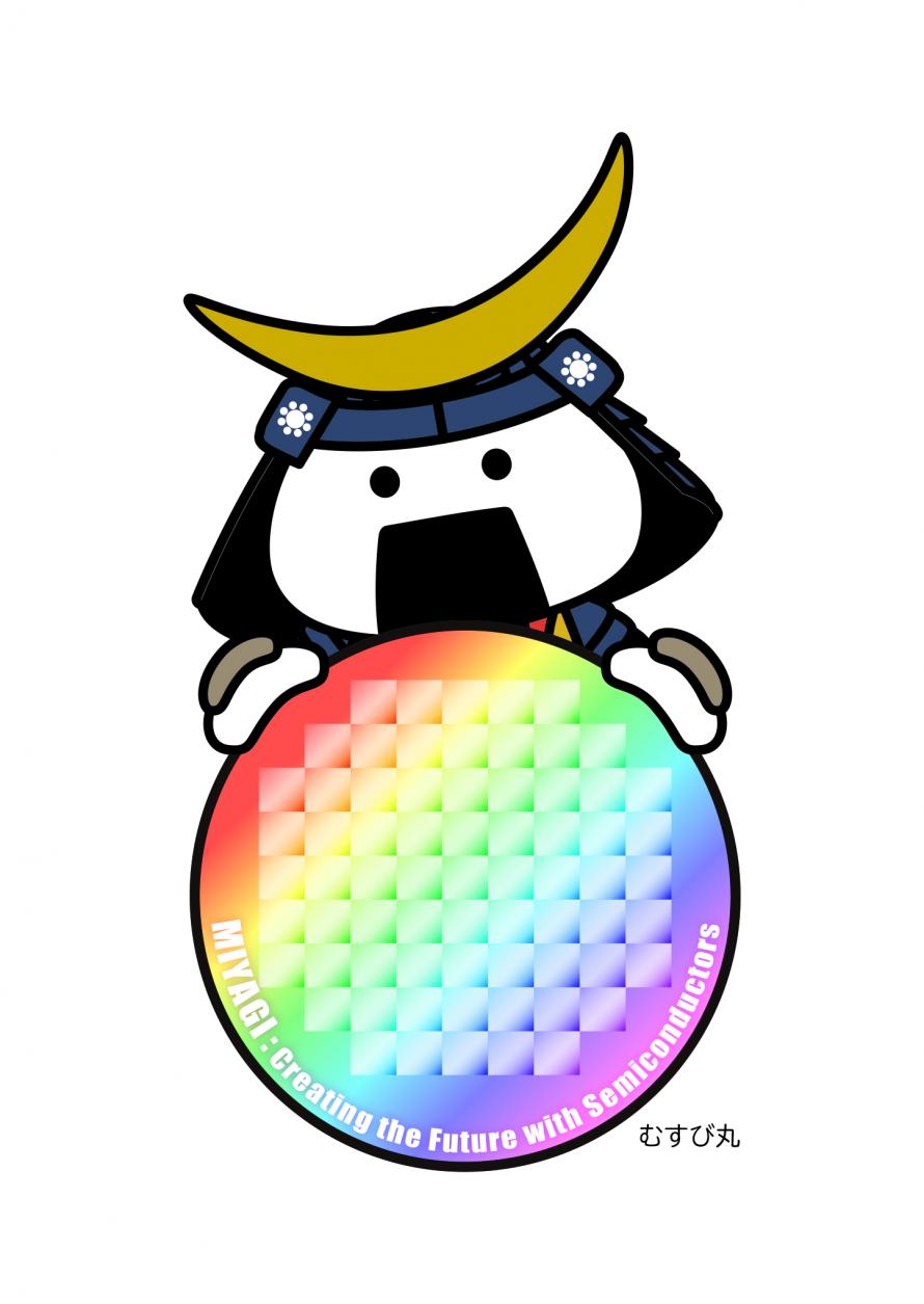 むすび丸半導体バージョンロゴマークについて - 宮城県公式ウェブサイト