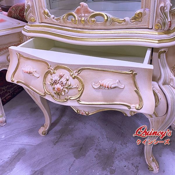 5394】新入荷！ロココ調キャビネット - クインシーズ（☆ロココ調家具