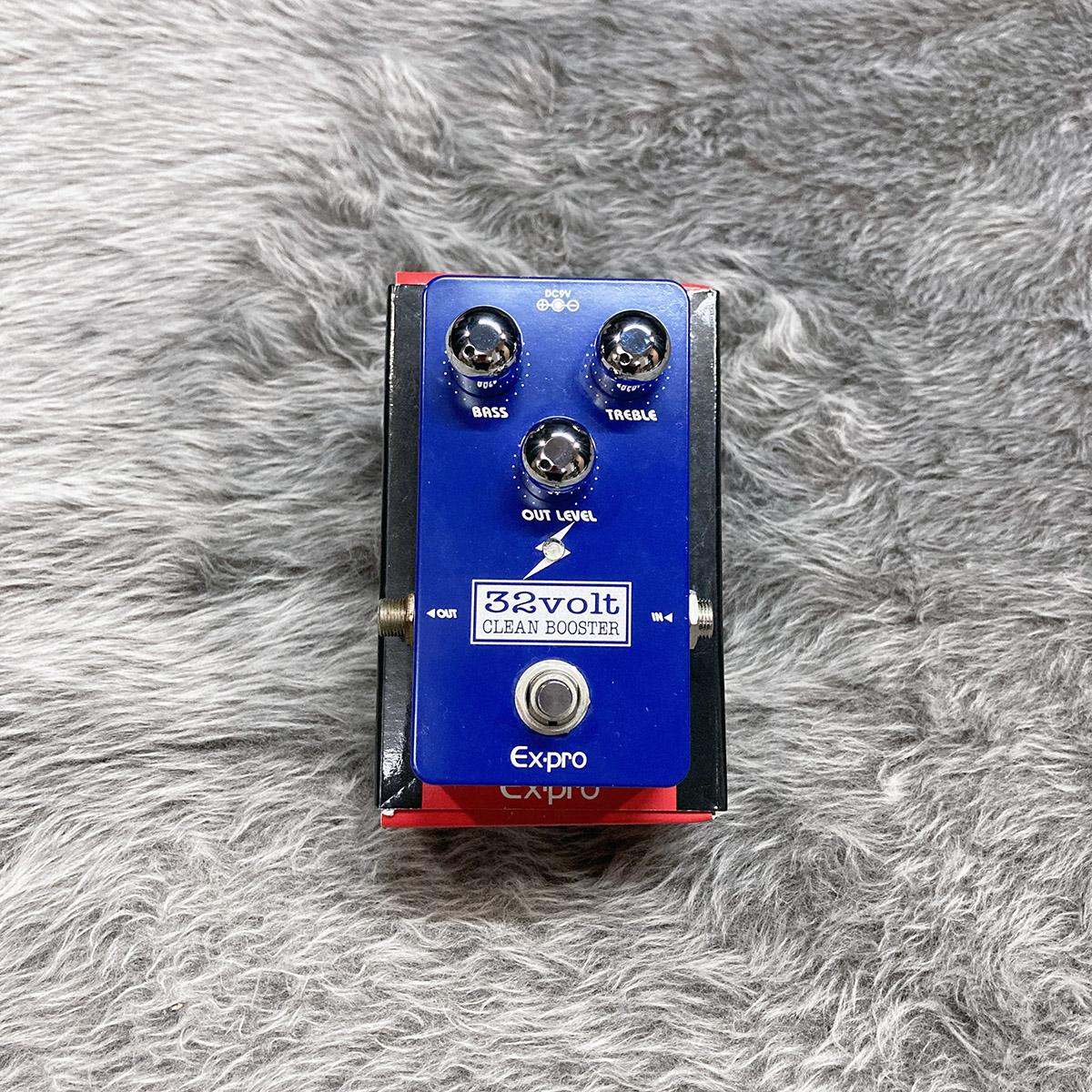 ギター Ex-pro 32volt CLEAN BOOSTER Ex-pro 32Volt Clean Booster <イーエクスプロ>｜平野楽器 ロッキン