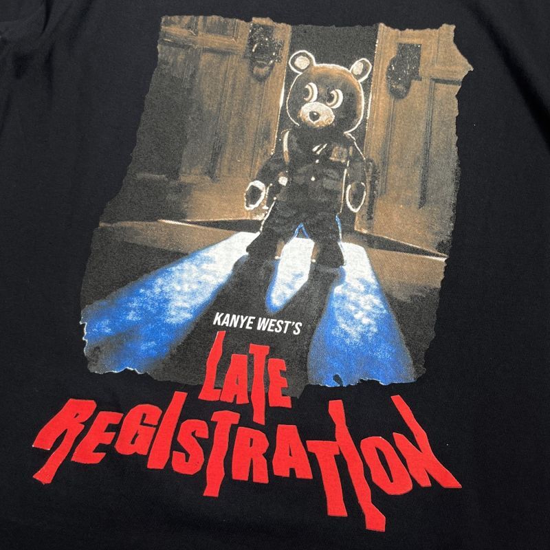 Kanye West Late Registration S/S T-Shirts Black - RAWDRIP