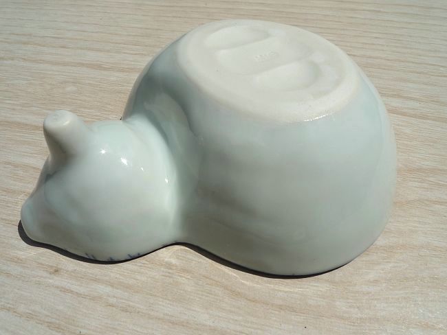 吹墨ひょうたん向付 松斎 - 京焼清水焼 松韻堂