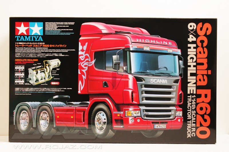 Tamiya 56323 1/14 Scale RC Scania R620 6x4 Highline Tractor Truck