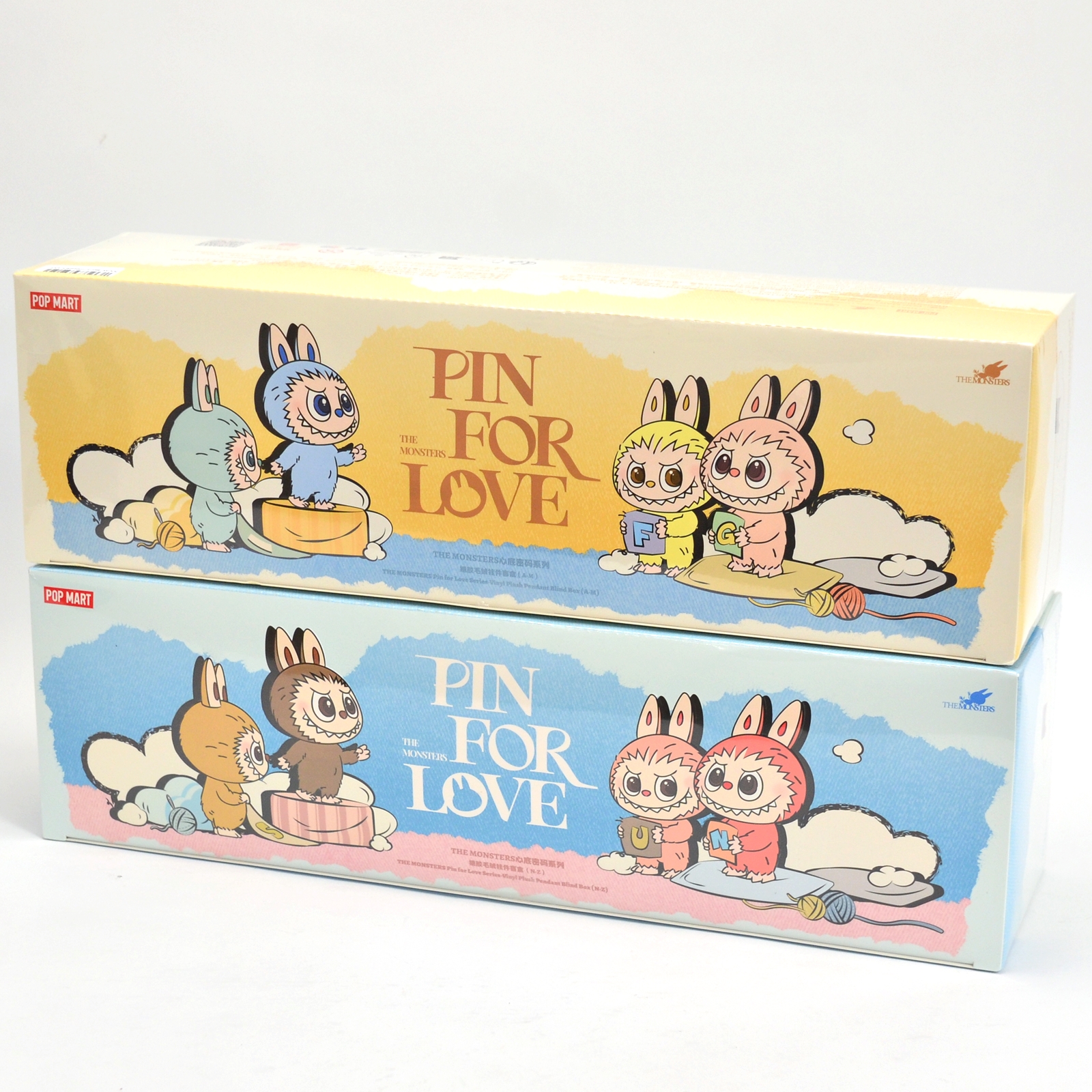 新品 POP MART ラブブ アソートボックス THE MONSTERS Pin for LOVE 2