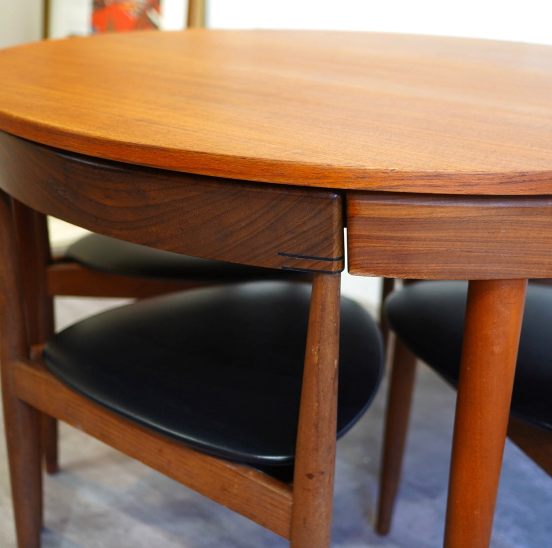 フレムロジェ / Frem Rojle ダイニングセット5点 ハンス・オルセン