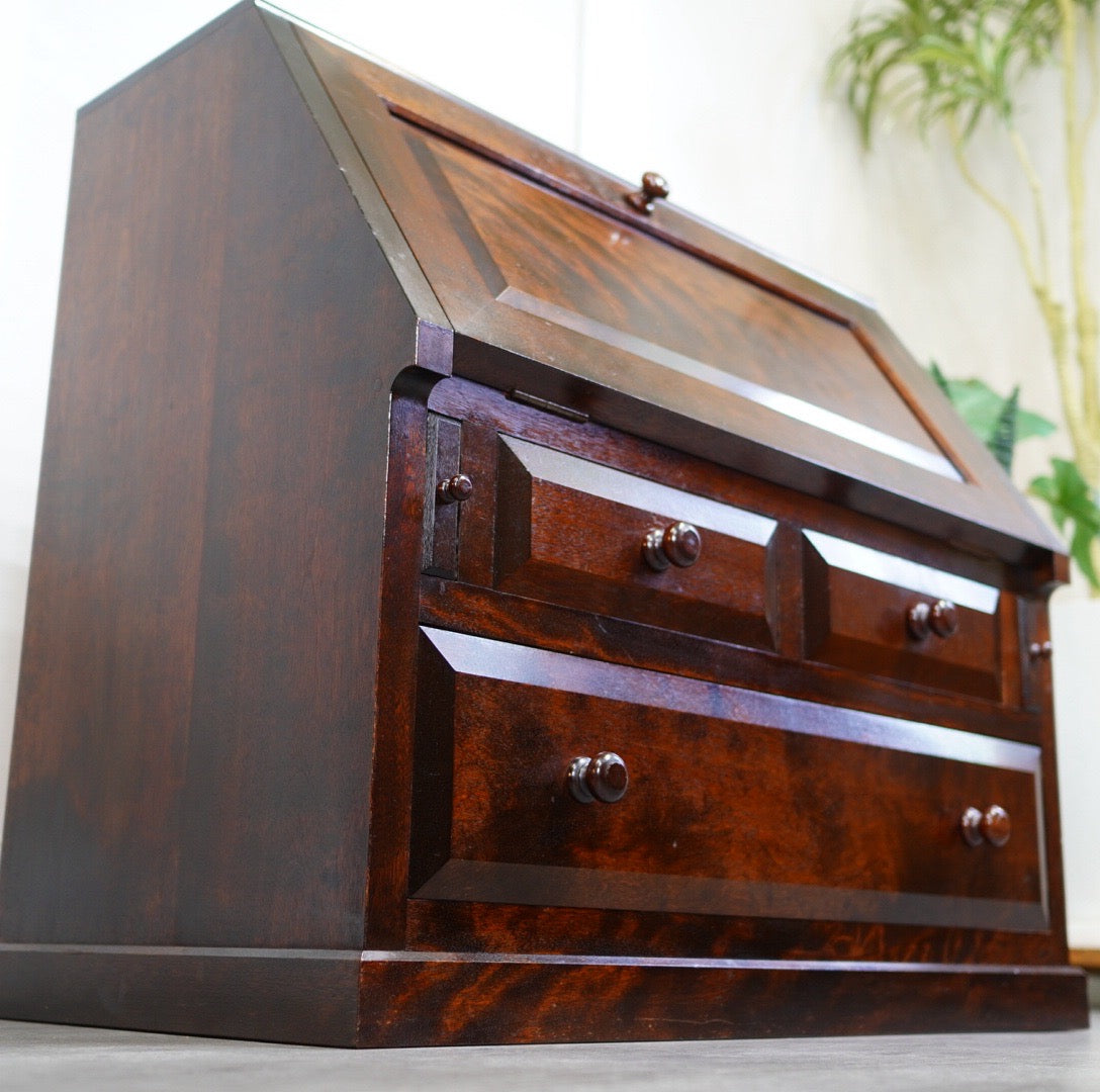 松本民芸家具 A型 座ビューロー 文机 中古 本棚 古民家 飾り棚 和風 松