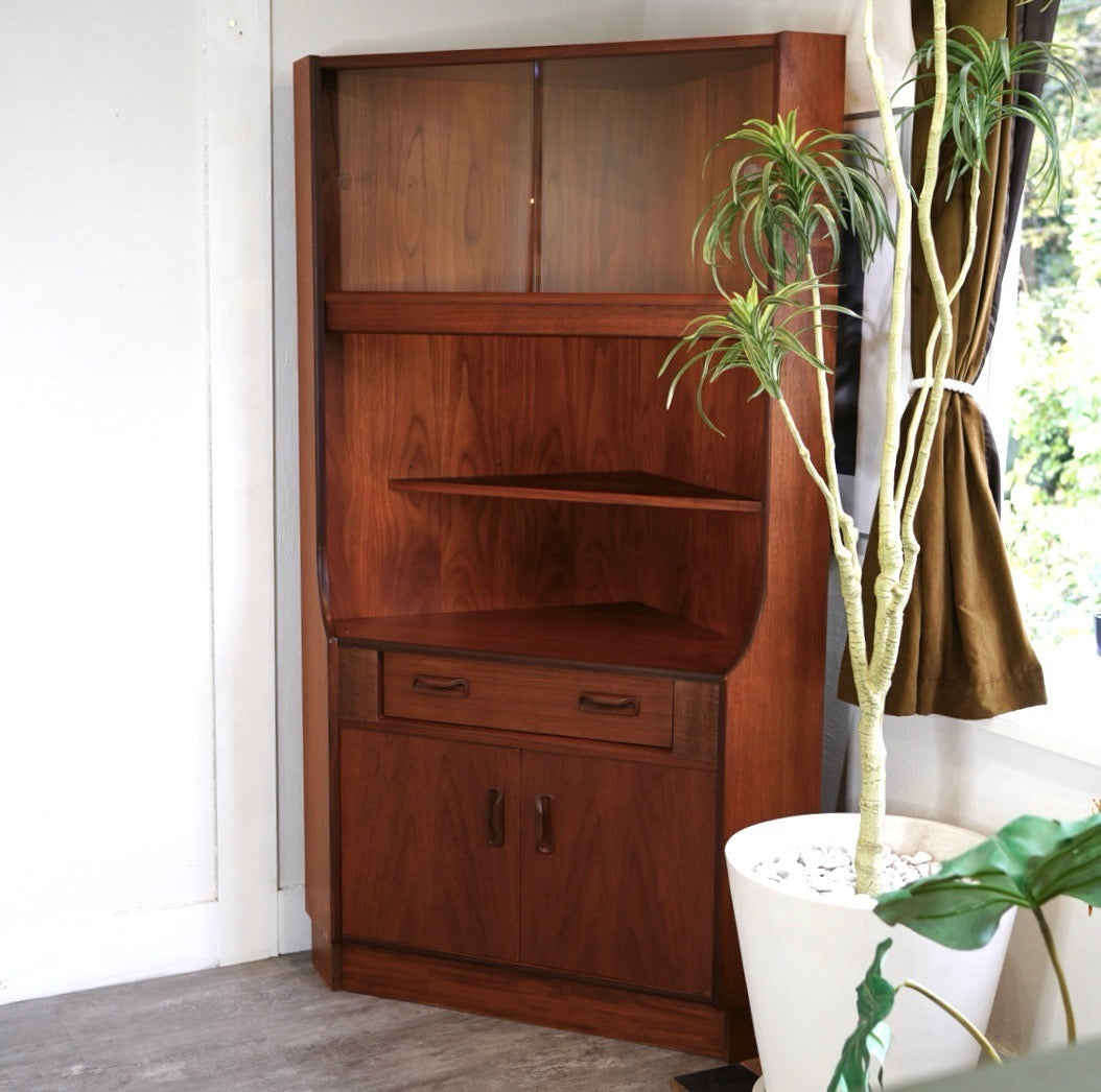 ジープラン / G-PLAN フレスコシリーズ コーナーキャビネット 英国