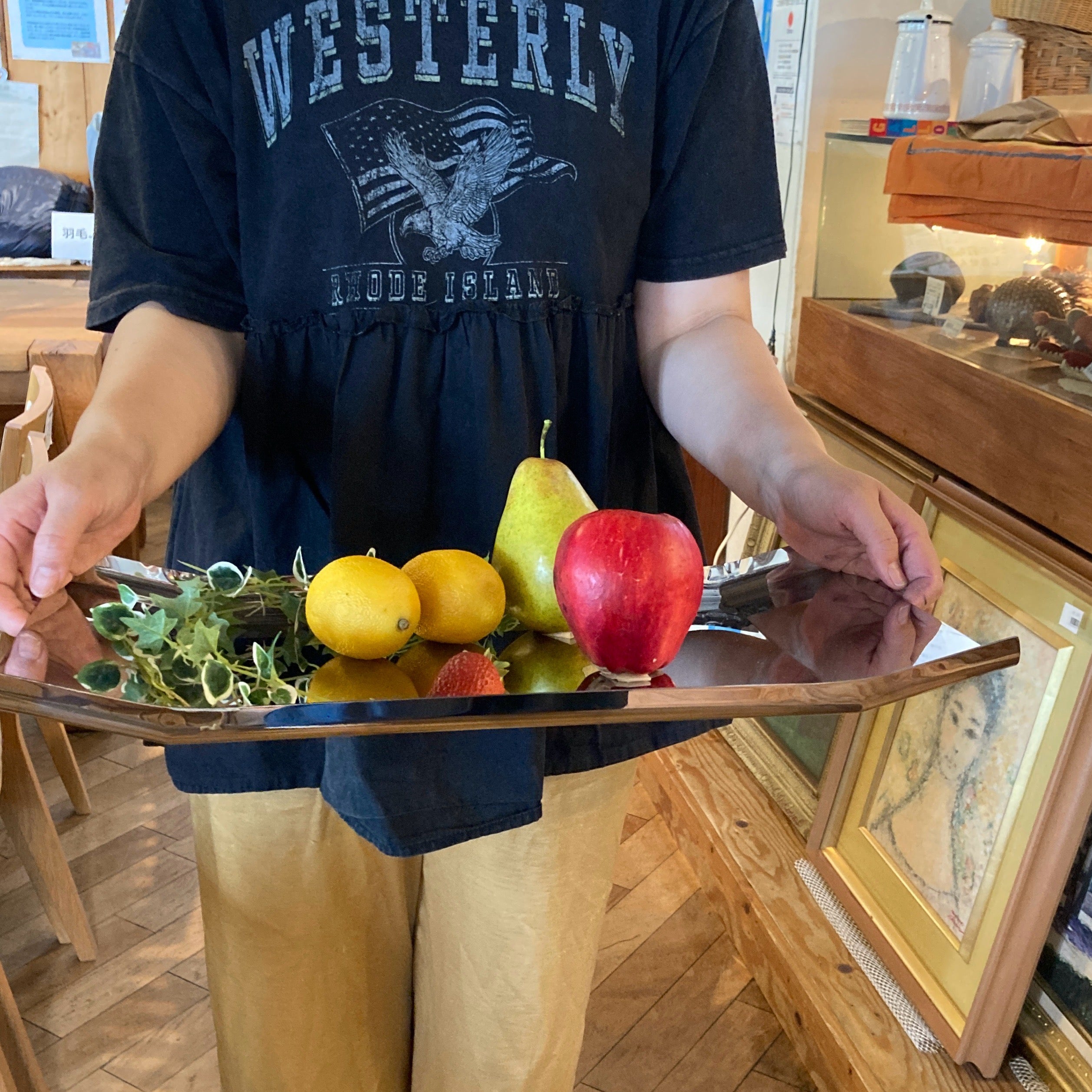 アレッシィ / ALESSI ステンレススチール トレイ エンツォ・マリ