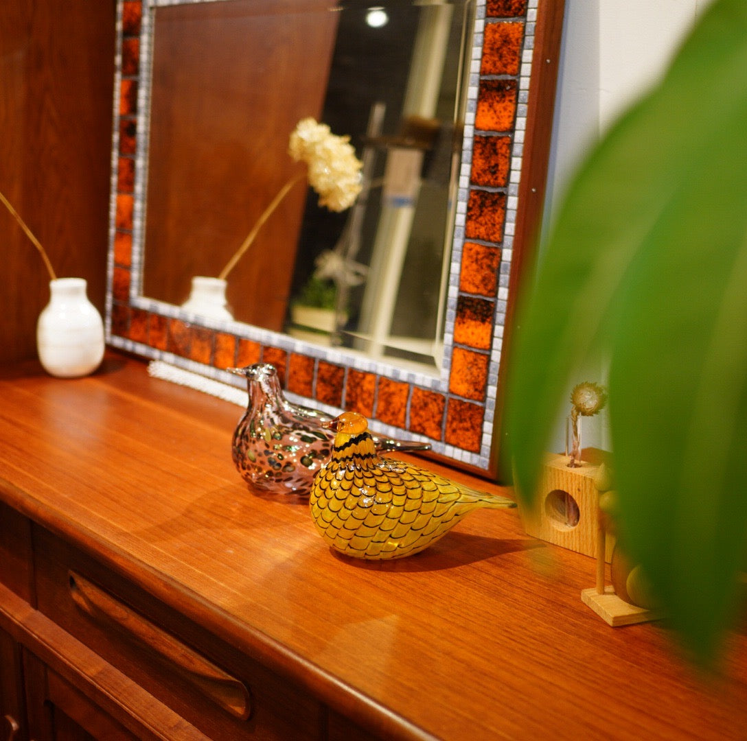 イッタラ / ittala バードシリーズ Reed Warbler ピンク ラスター