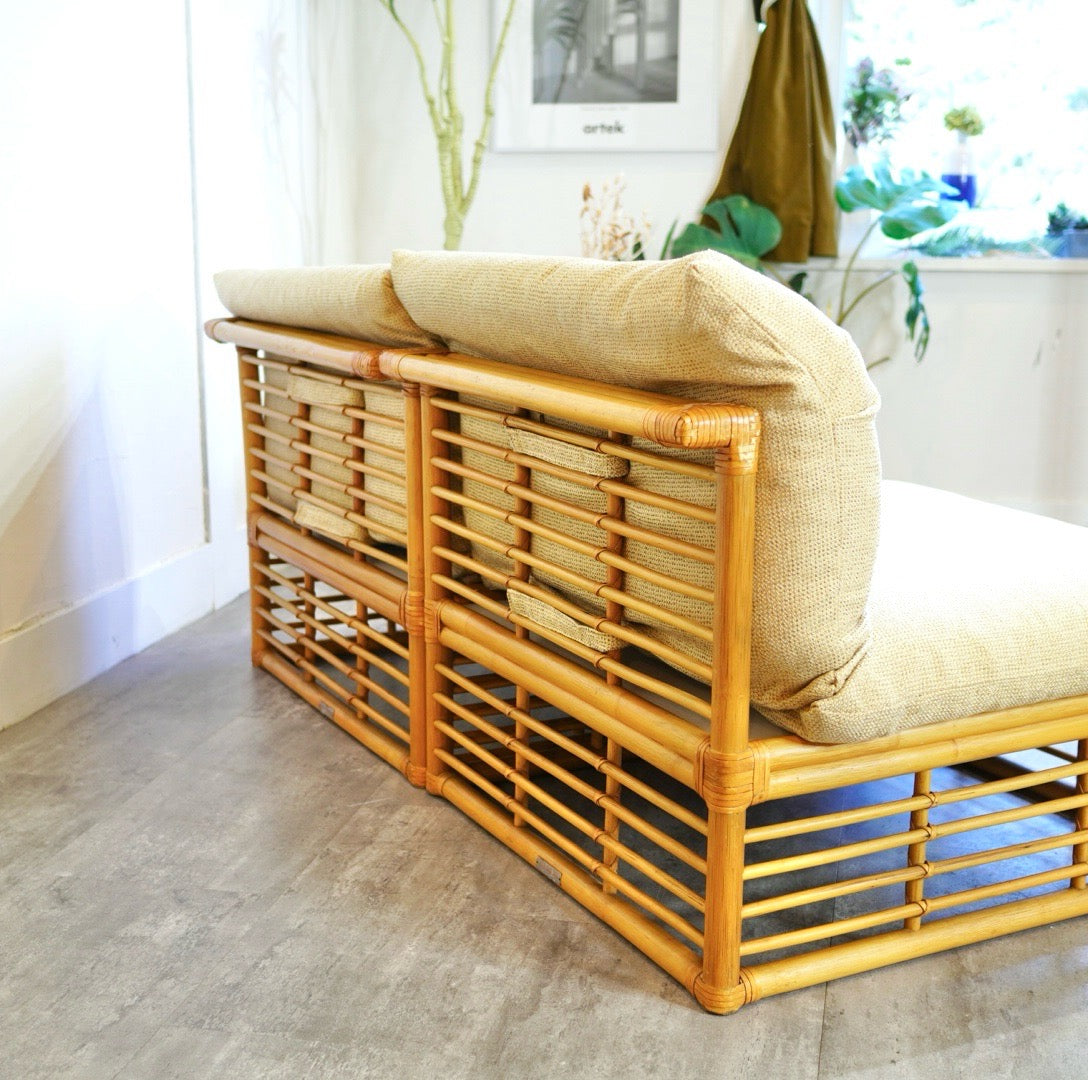 カサブランカ CASABLANCA カデンザ CADENZA アームレス 2Pソファ 2人