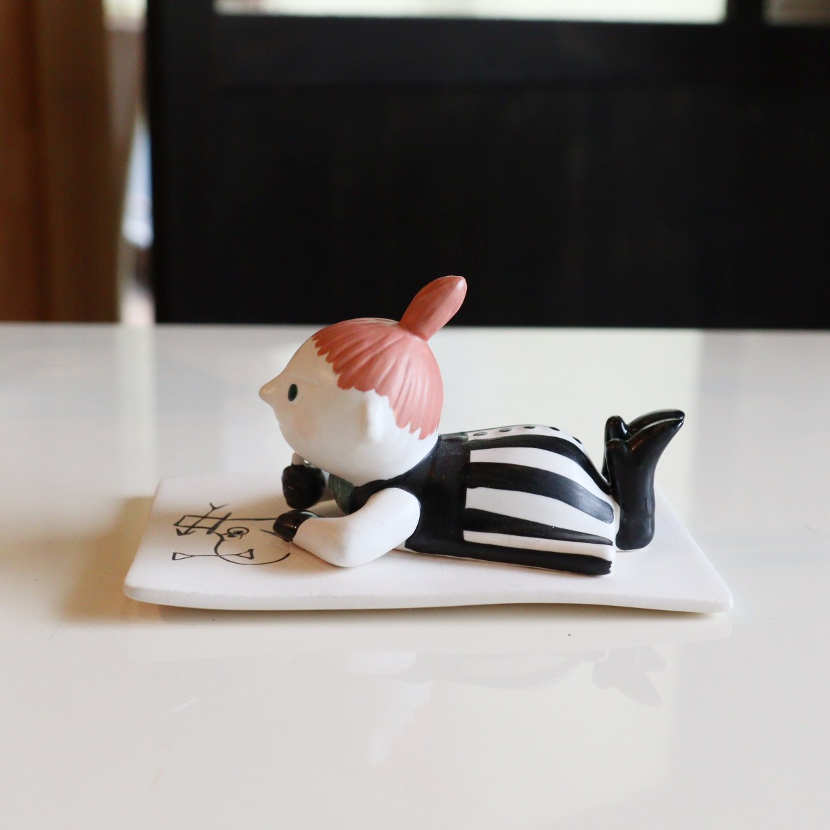 アラビア / ARABIA リトルミィ フィギュア お絵描き ムーミン 廃盤 中古