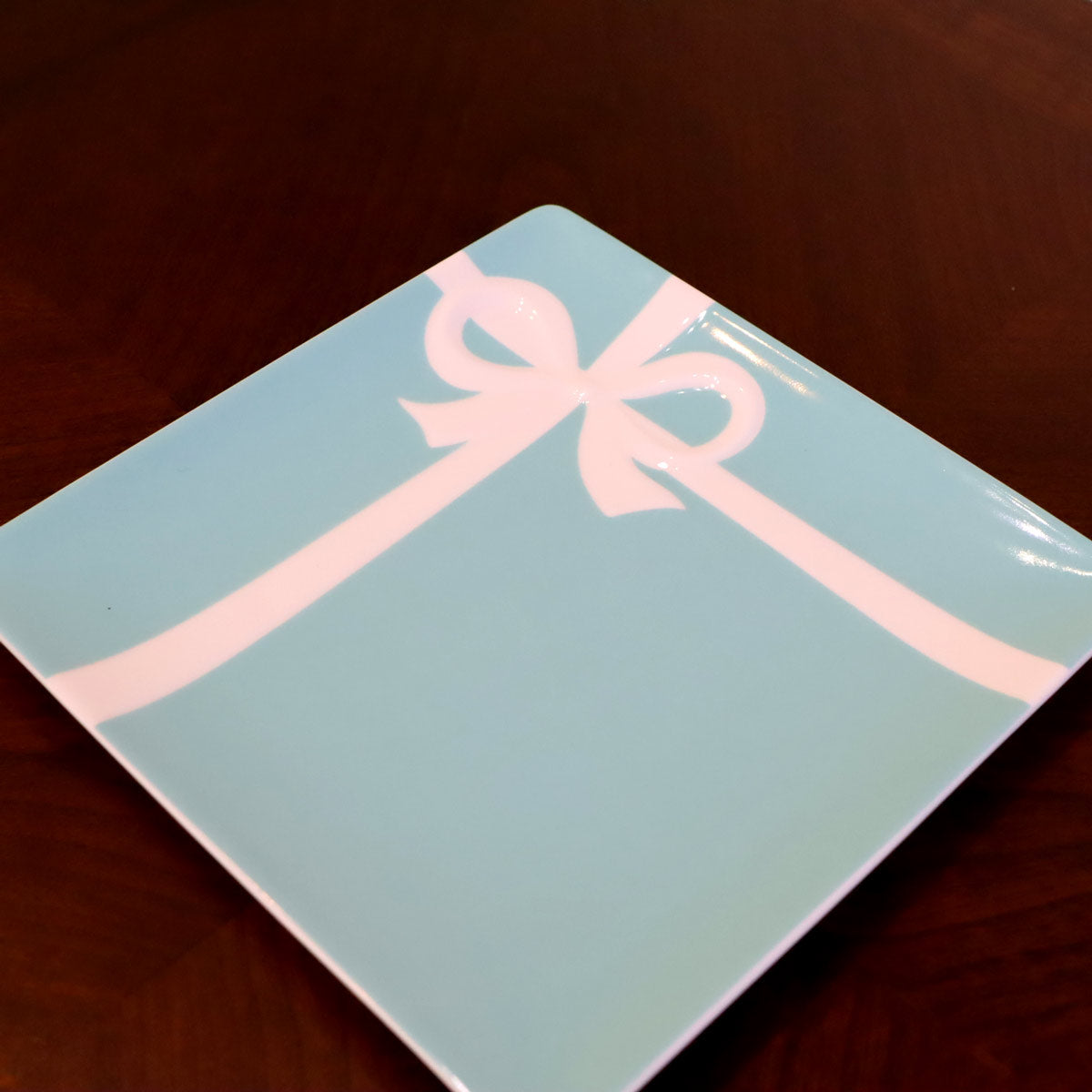 ティファニー / TIFFANY & Co ブルーボウ デザートプレート2枚Set 洋食