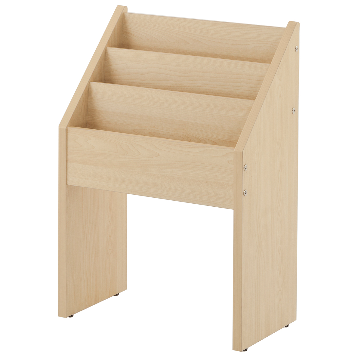 木製マガジンラック ナチュラル SHWA-001NJ | オフィスプランニング