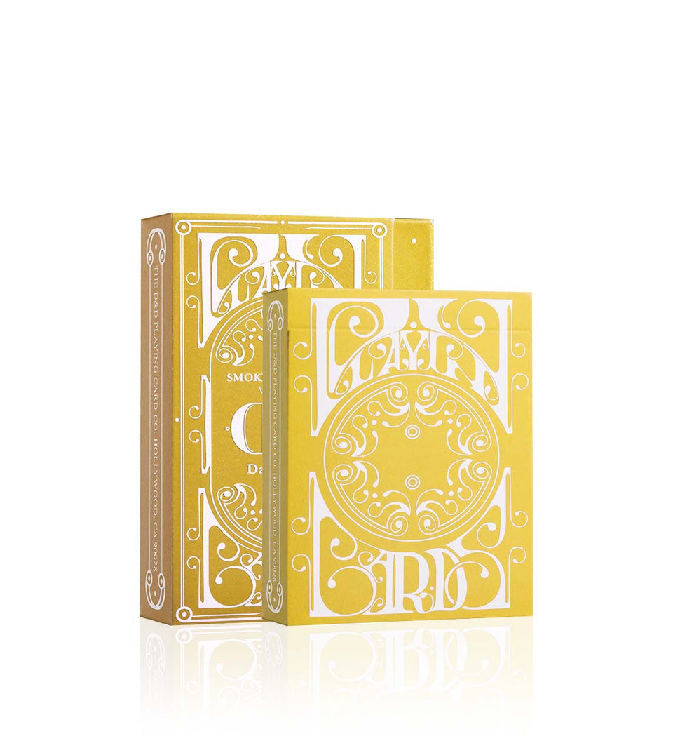 Smoke & Mirrors V9 - Gold Edition Playing Cards - Riffle Shuffle