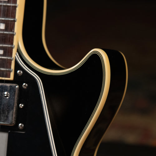 2015 Epiphone Les Paul Custom Pro Electric Guitar, Silverburst - Used