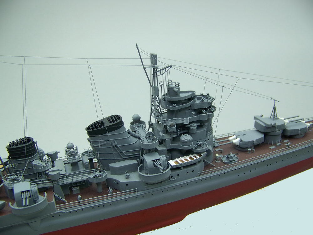 □重巡洋艦足柄精密模型完成品 1/350 1/200 1/144 1/100 精密艦船模型