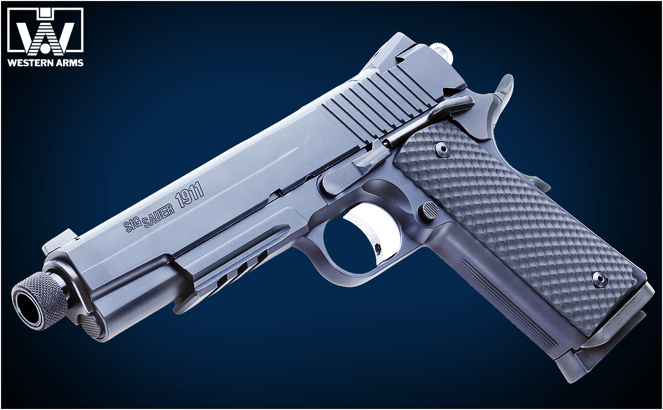 いよいよ残りわずか「WA SIG1911 ブラックウォーター」ご注文はお早目