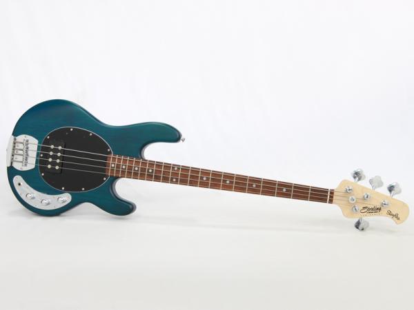 Sterling by Musicman RAY4 Trans Blue Satin スティングレイ ベース