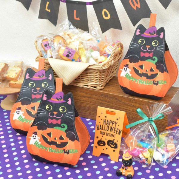 🎃 2025年ハロウィン新作ラッピング速報｜黒猫ころりん＆両面柄の平袋