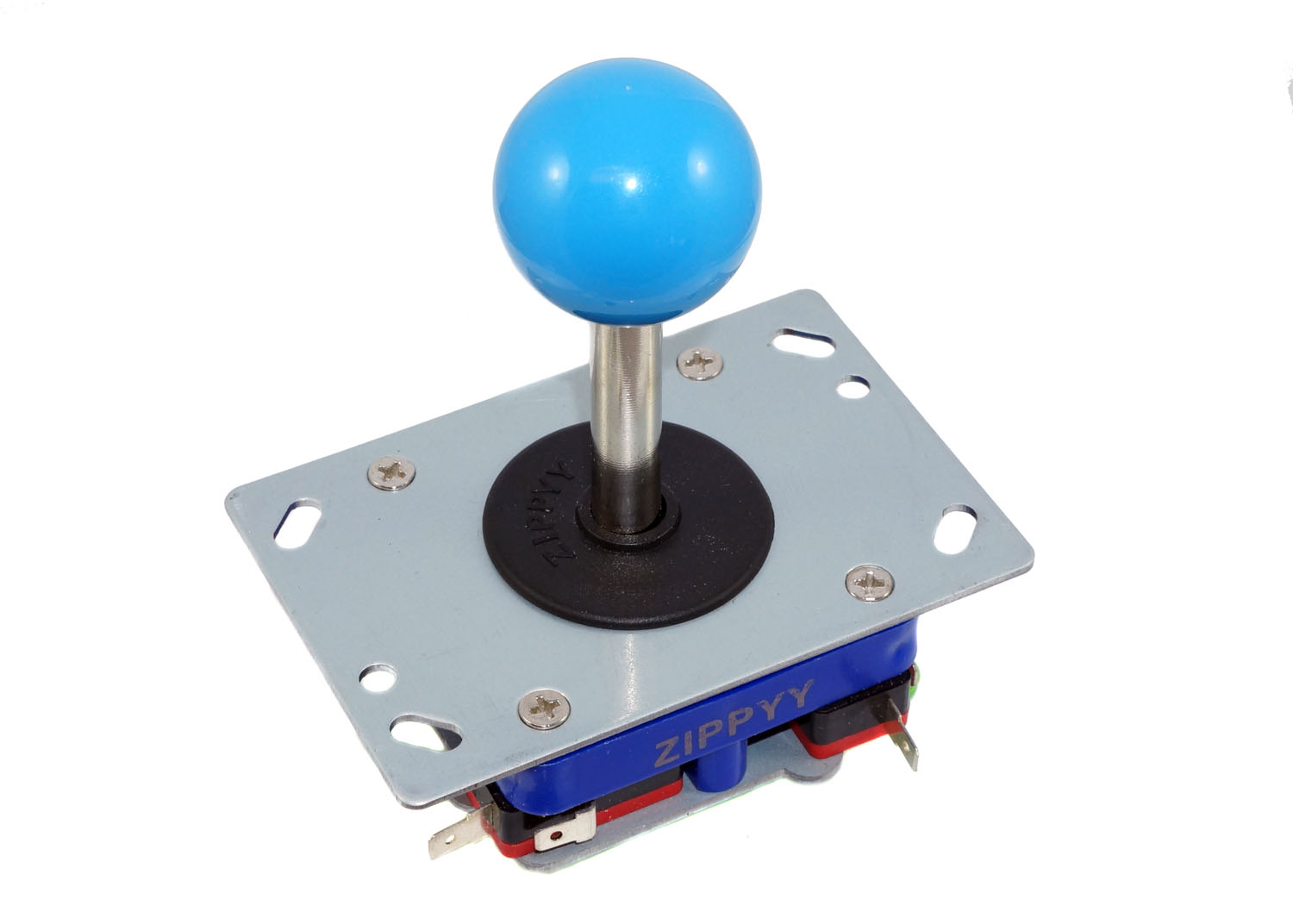Zippyy Joystick 2-4-8-way with Blue Ball Top