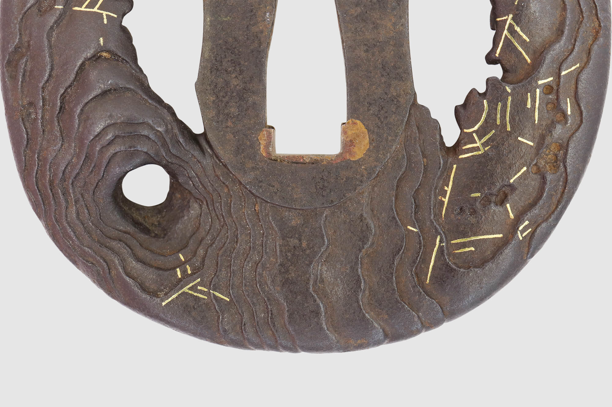 地蜘蛛図鍔 銘 正阿弥包矩／ホームメイト