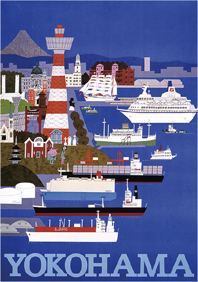 横浜みなと博物館 柳原良平の常設展開設 先着200人にポストカード