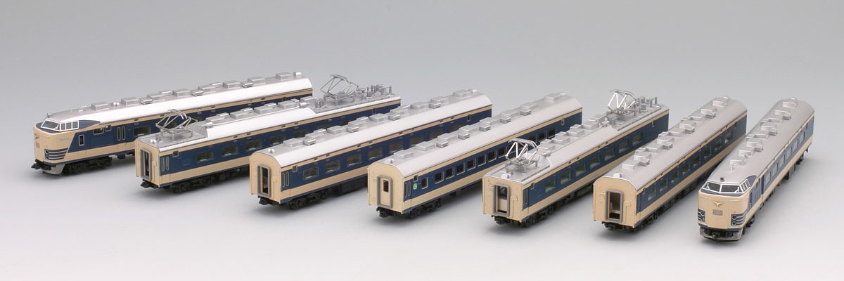 国鉄 581系特急電車（月光形）基本セット｜製品情報｜製品検索｜鉄道