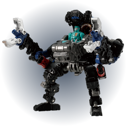 パワードシステム マニューバイプシロン＆タウラス移動基地セット