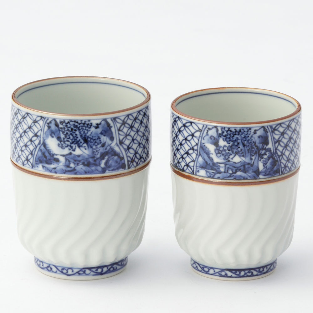 京焼・清水焼 光抱窯 渕七宝山水 組湯呑 | 商品詳細 | 高島屋