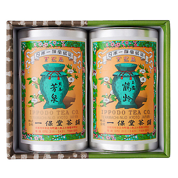玉露 鶴齢（80g）・煎茶 芳泉（95g）小缶箱 | 商品詳細 | 高島屋