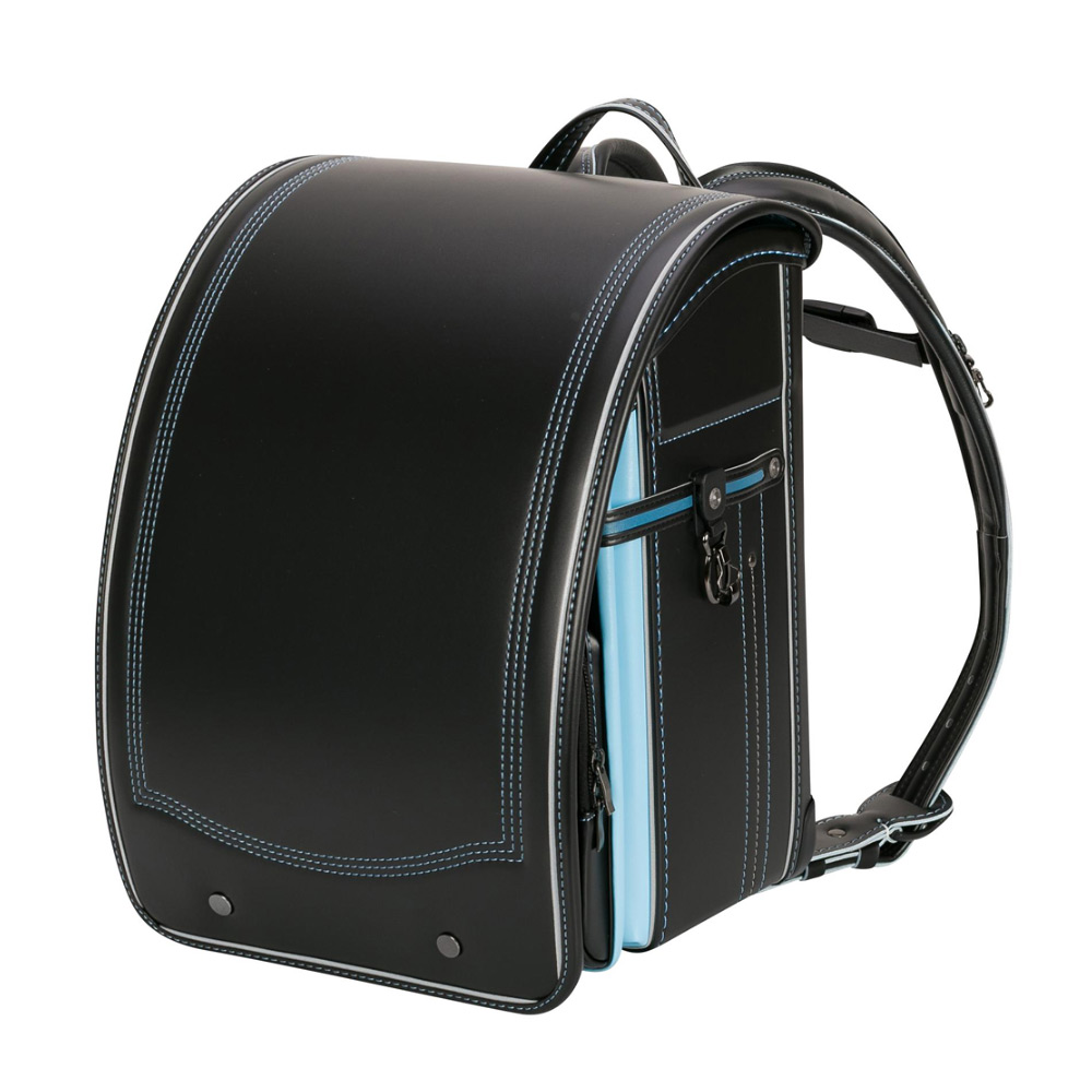 ロイヤルコレクション＞ランドセル（05-85600 ブラック×サックス