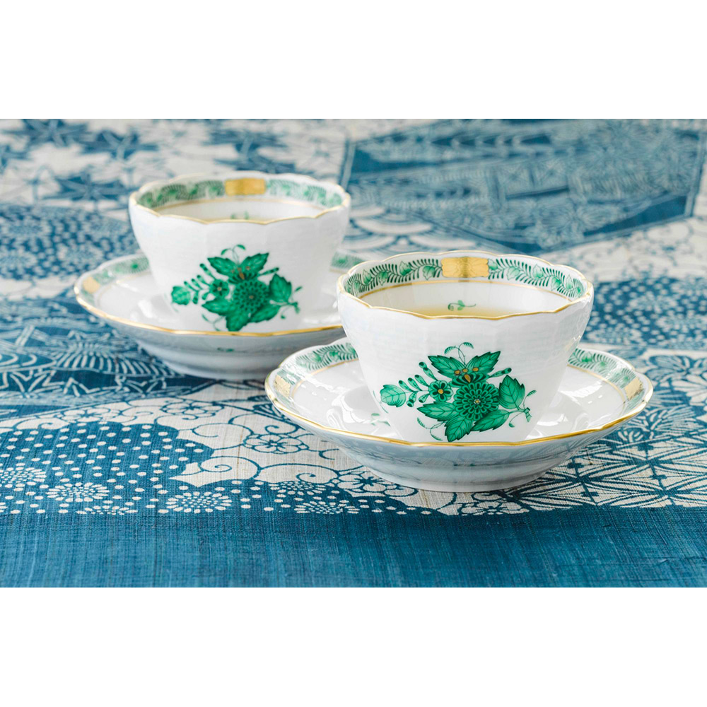 アポニー・グリーン オリエンタルカップ＆ソーサー | 商品詳細