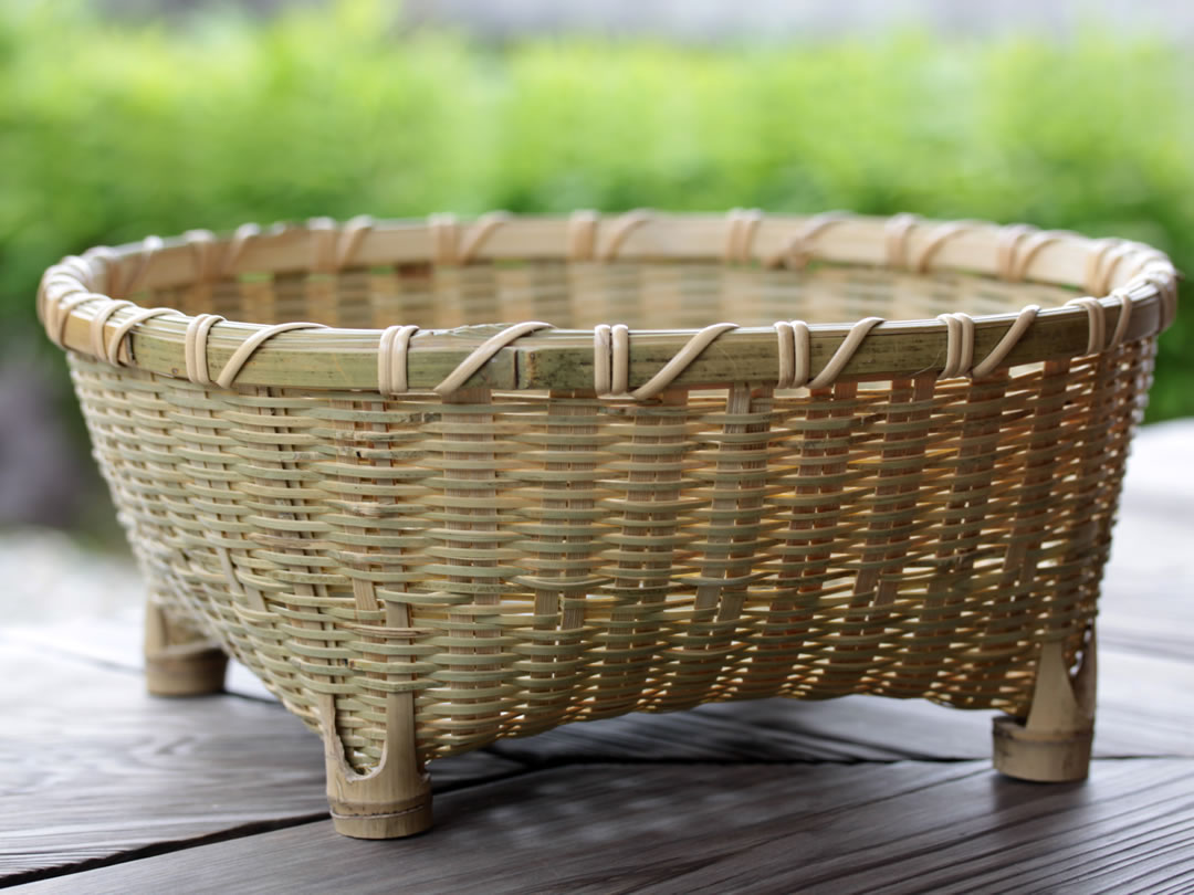 籐巻茶碗籠の作り方で「竹」を知ってほしい - 竹虎四代目がゆく！