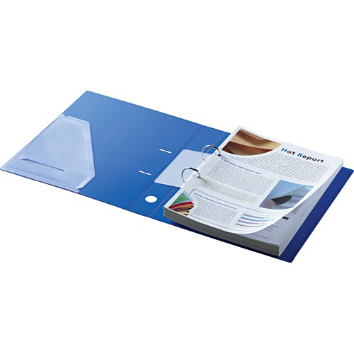 たのめーる】TANOSEE Dリングファイル A4タテ 2穴 200枚収容 20mmとじ