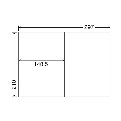 たのめーる】東洋印刷 ナナコピー シートカットラベル マルチタイプ A4