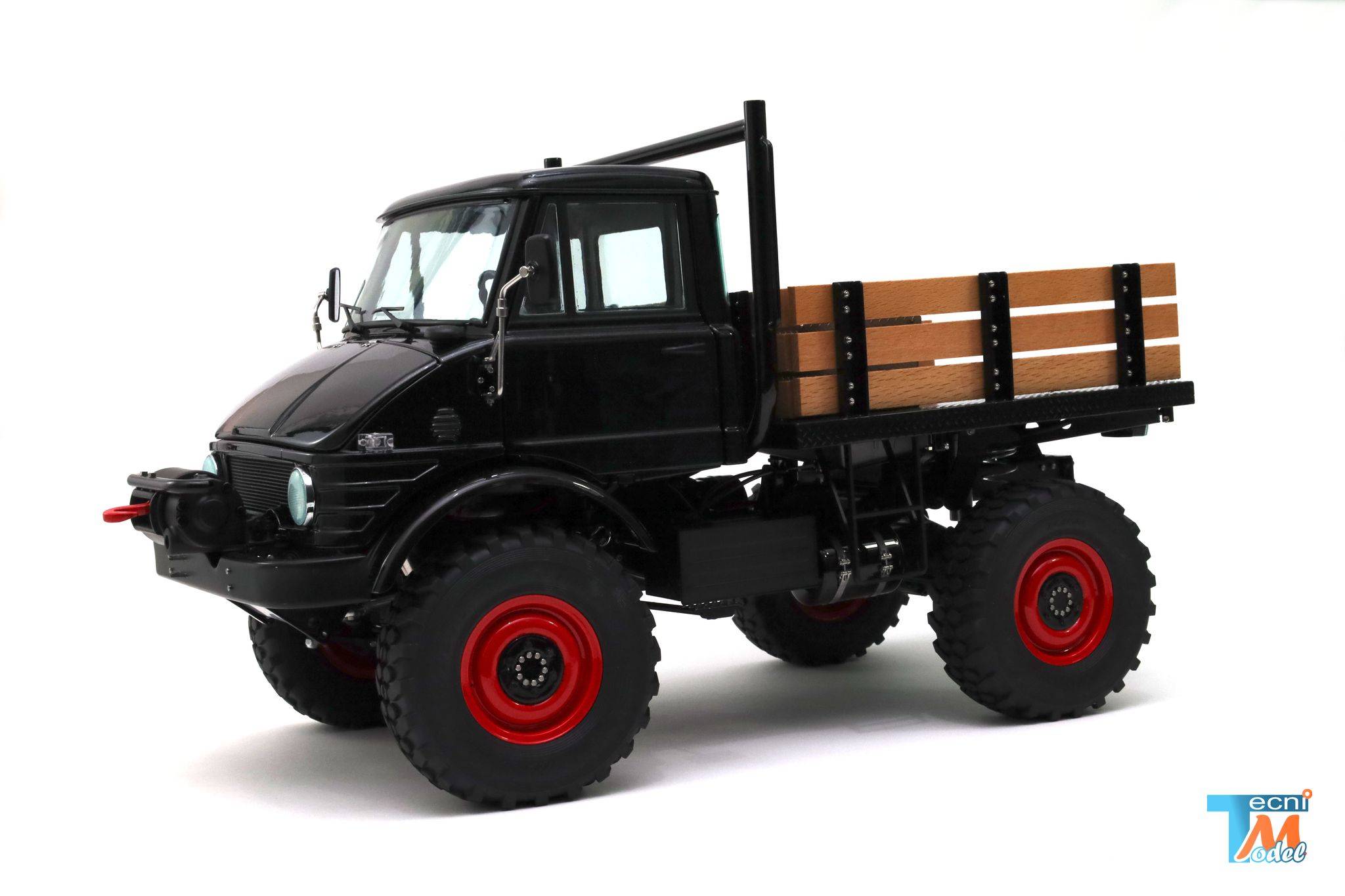 Mercedes-Benz Unimog 406 4x4 1/10 RC ARTR - LESU UM406 Black