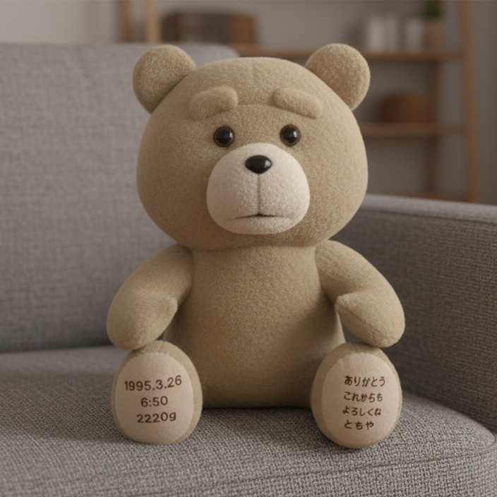 世界に一つだけの「テッド（TED）」ウェイトドールを作ろう！ | 体重