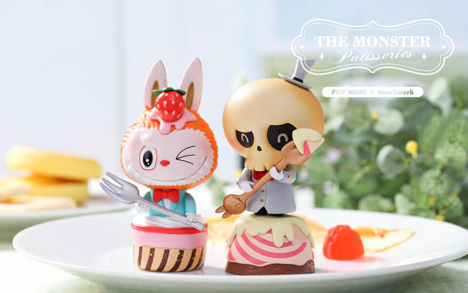 Labubu The Monster Patisseries Series by Kasing Lung x POP MART