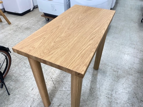 無印良品！板と脚でできた木製テーブル入荷です！【トレファク吉川店