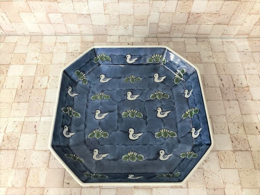 有田焼の人気窯【源右衛門】染錦水鳥図方皿｜2022年05月31日