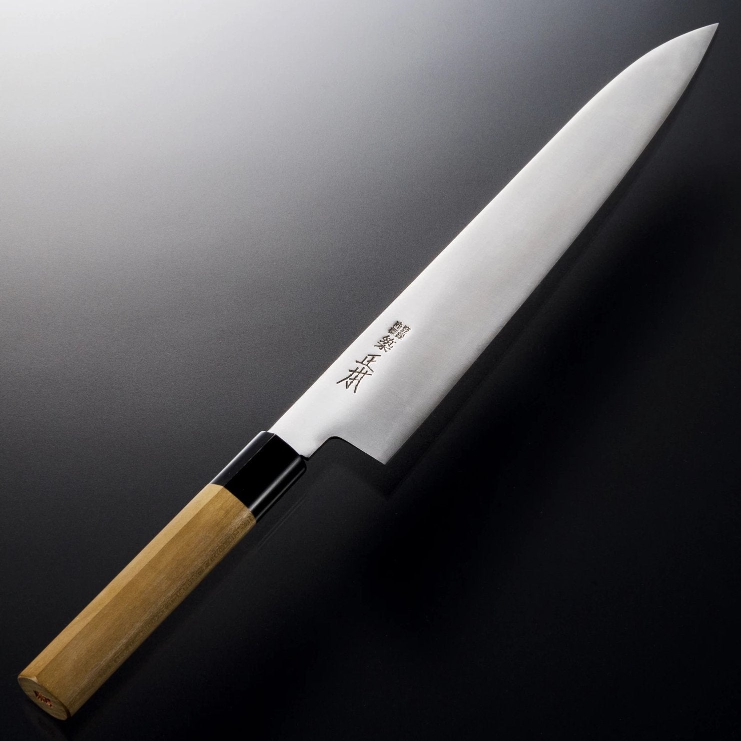 特上ステンレス鋼牛刀鍔付 – 包丁の築地正本