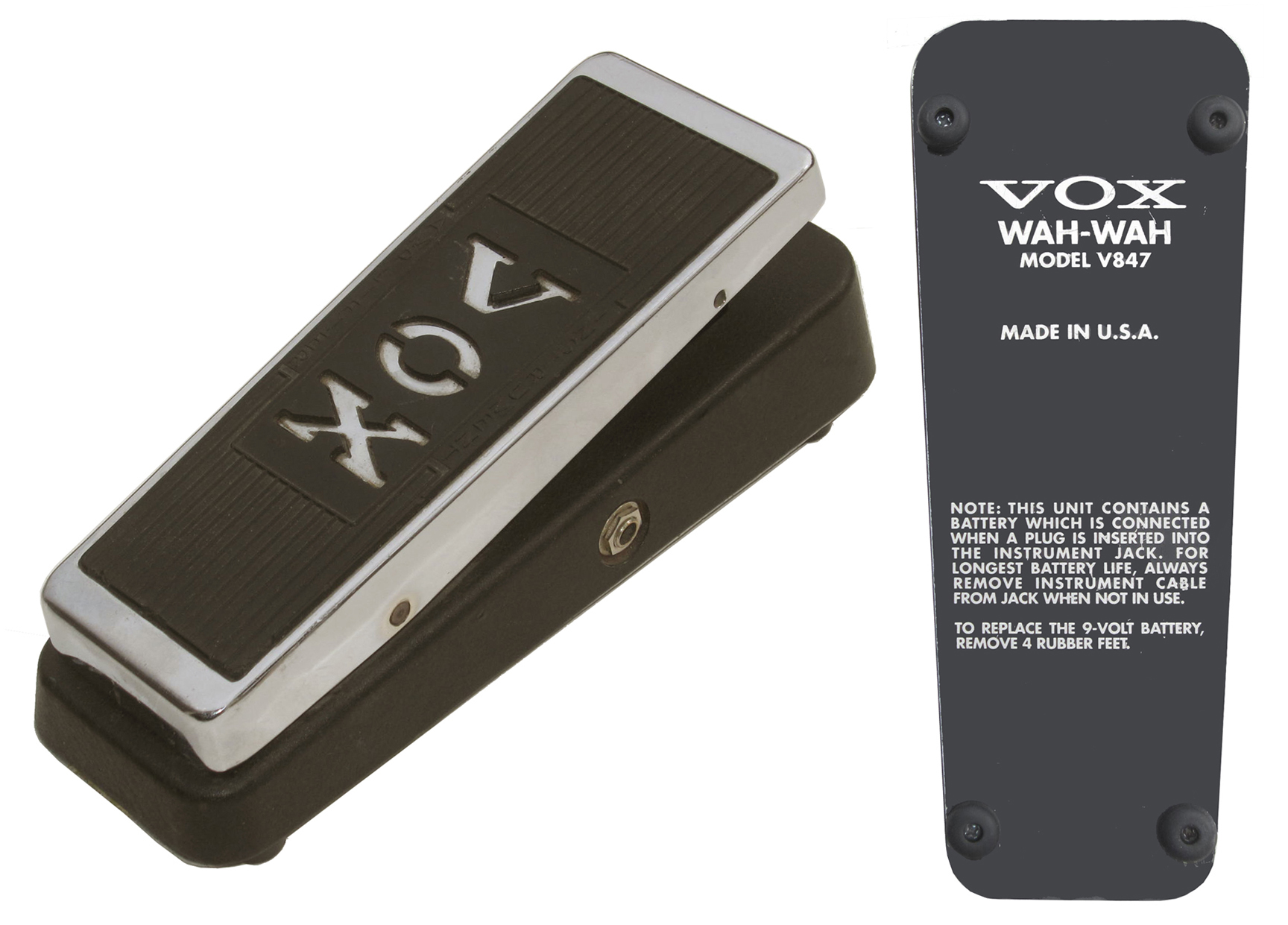 The VOX Showroom - Vox V847 Wah Wah Pedal - 1994 - 2006