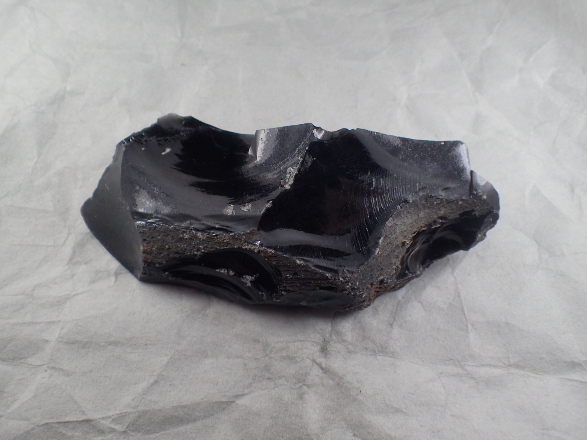 最高品質黒曜石（オブシディアン）Guadalajra, Jarisco, Mexico 産