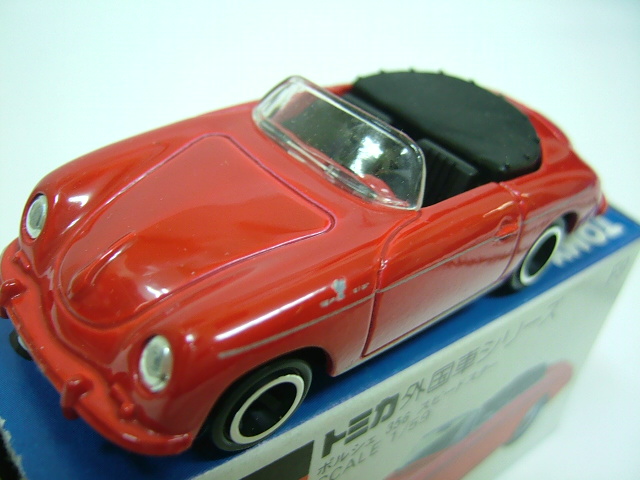 青箱トミカ F9 ポルシェ 356 スピードスター ビクトリー｜子どもから