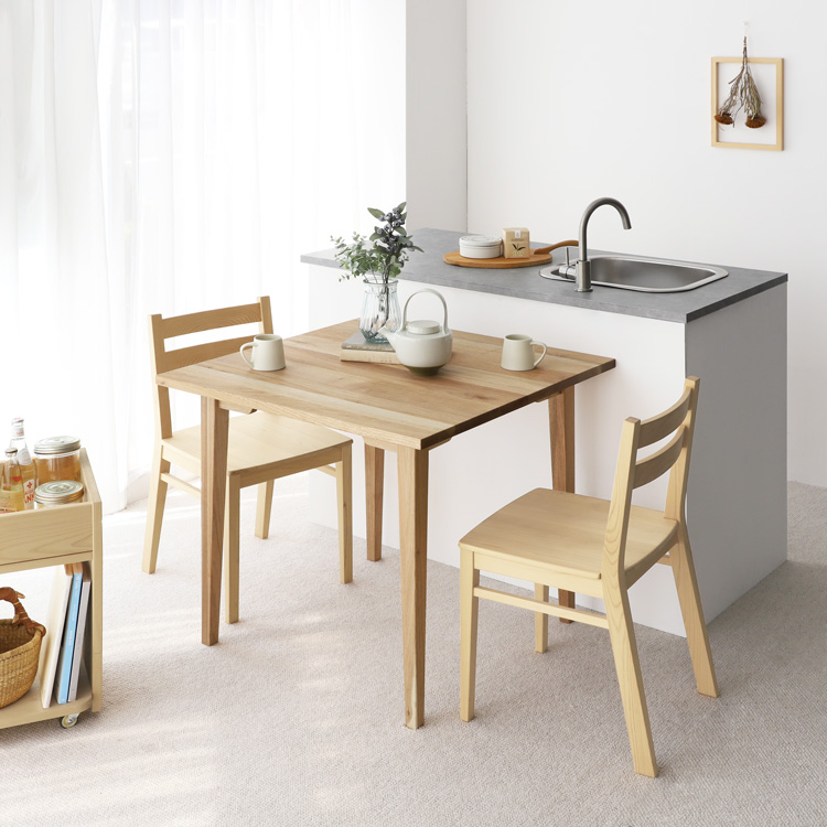 ダイニングテーブル O80 kurumi｜家具とダイニングテーブルの専門店キシル