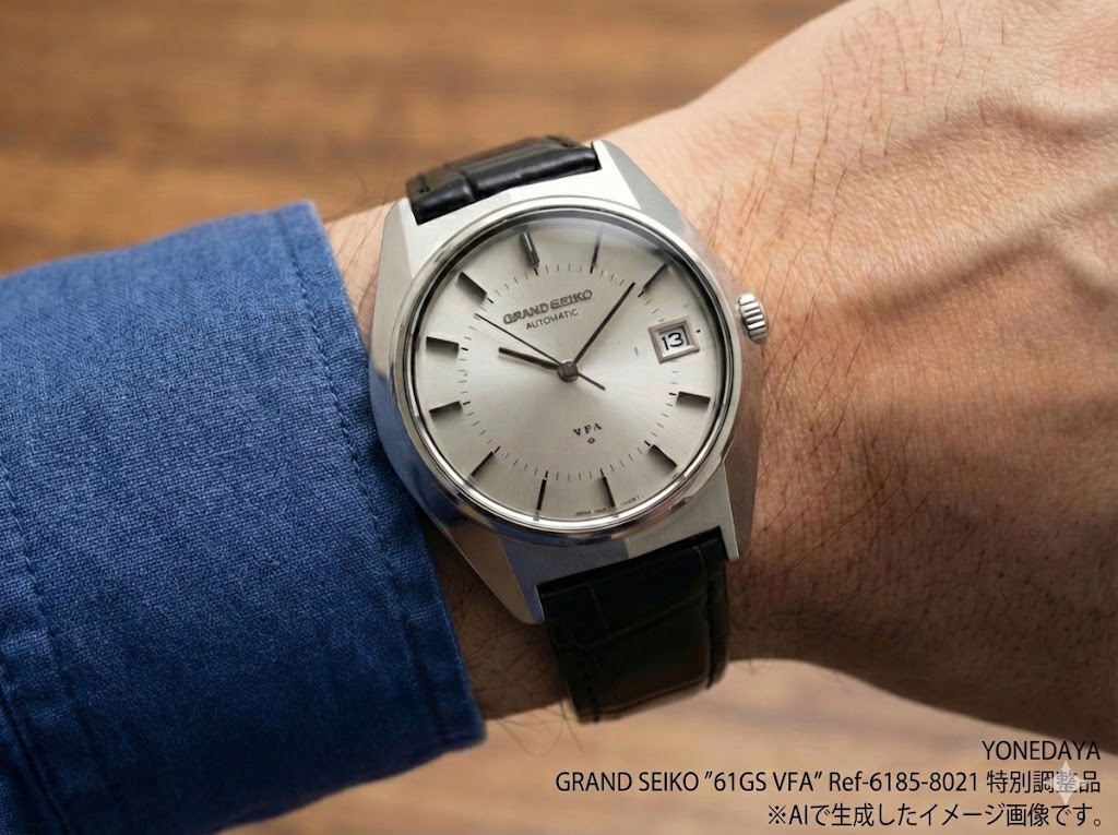 グランドセイコー GRAND SEIKO ”61GS VFA” Ref-6185-8021 特別調整品