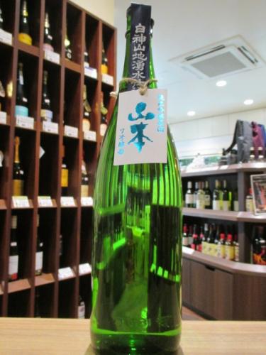 山本 7号酵母 純米吟醸 生原酒 1800ml(水色) | 日本酒・地酒 自然派
