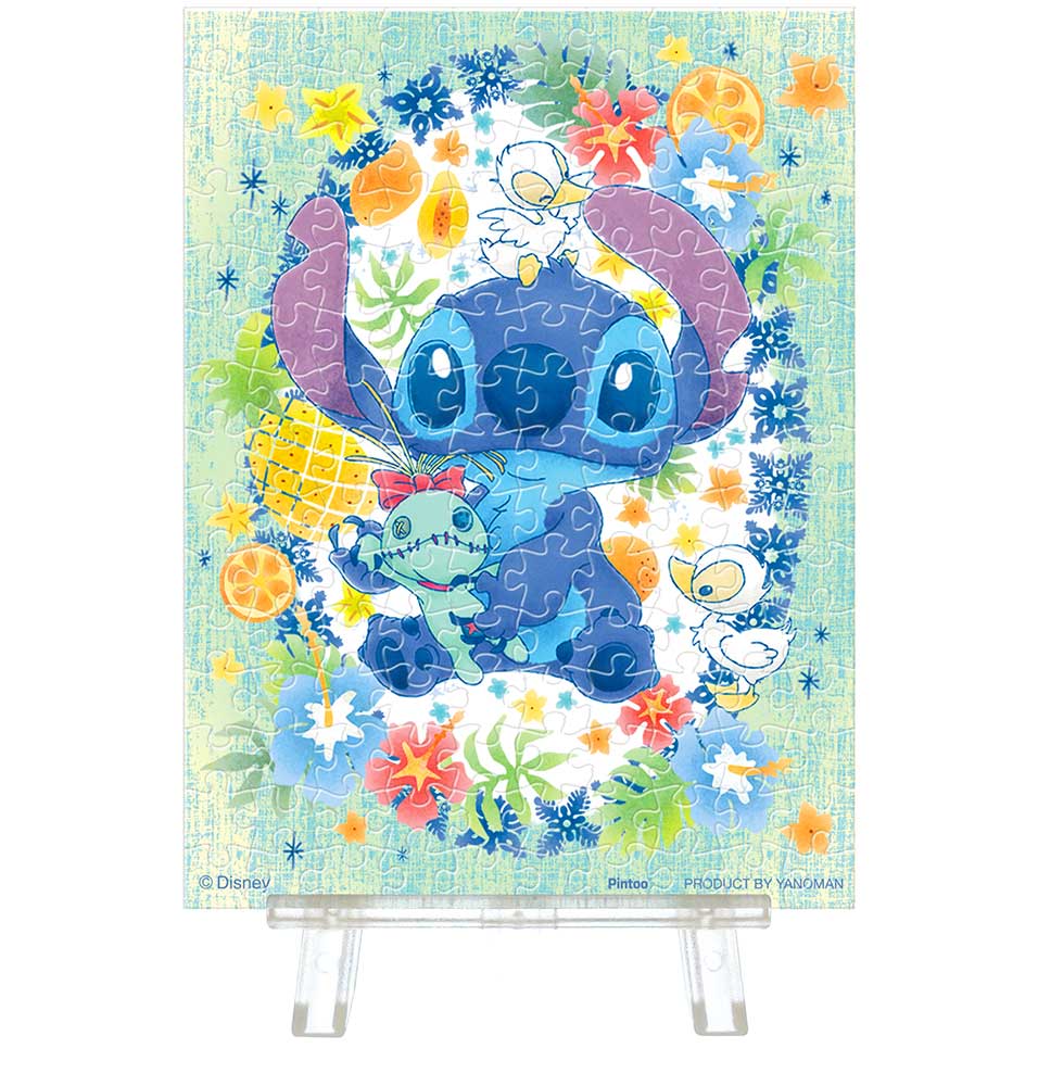 プチパリエクリア ラブリー・リース＜スティッチ＞ / ジグソーパズル