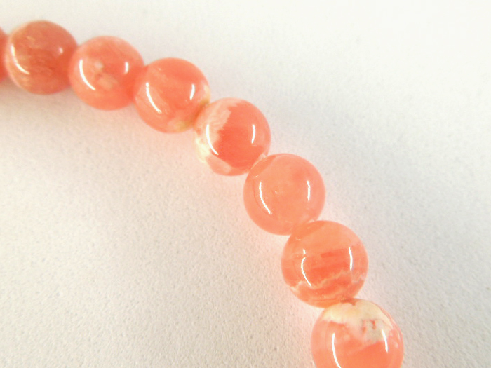 インカローズ7mm片手数珠薄紅二五房共仕立 お数珠の安田念珠店へ