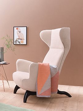 Bergère Armchair with Comfortable Design Ardea CM | Zanotta